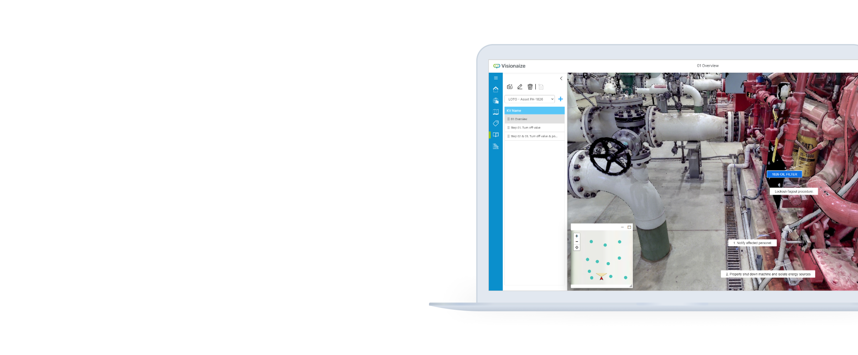 Integrate P&IDs with 3D visualization