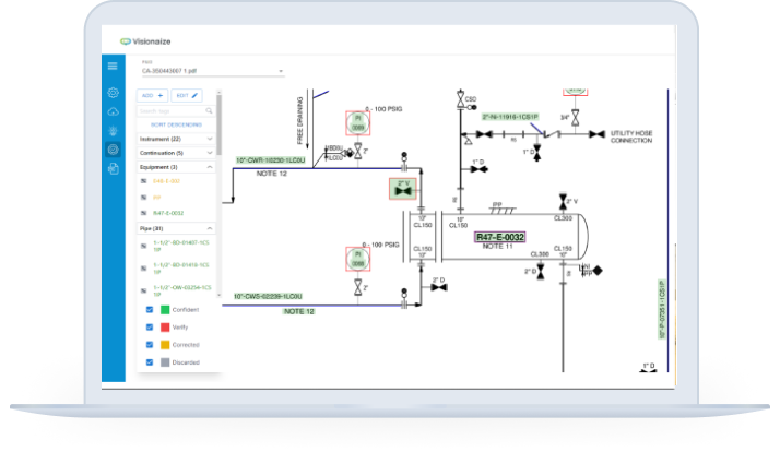 Explore P&IDs with greater efficiency