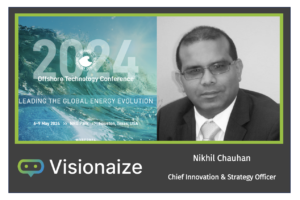 Nikhil Chauhan speaking at OTC 2024